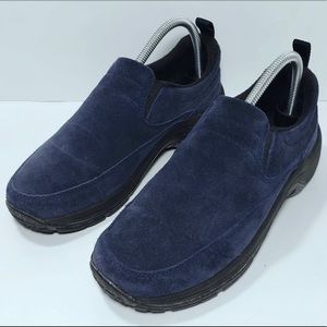 L L Bean Suede Slip On Shoes